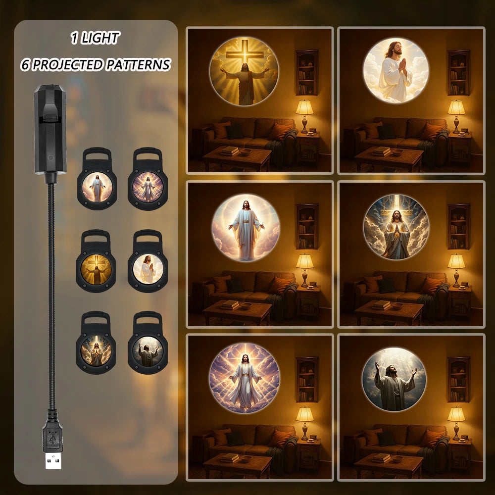 Jesus-Themed Projection Lights
