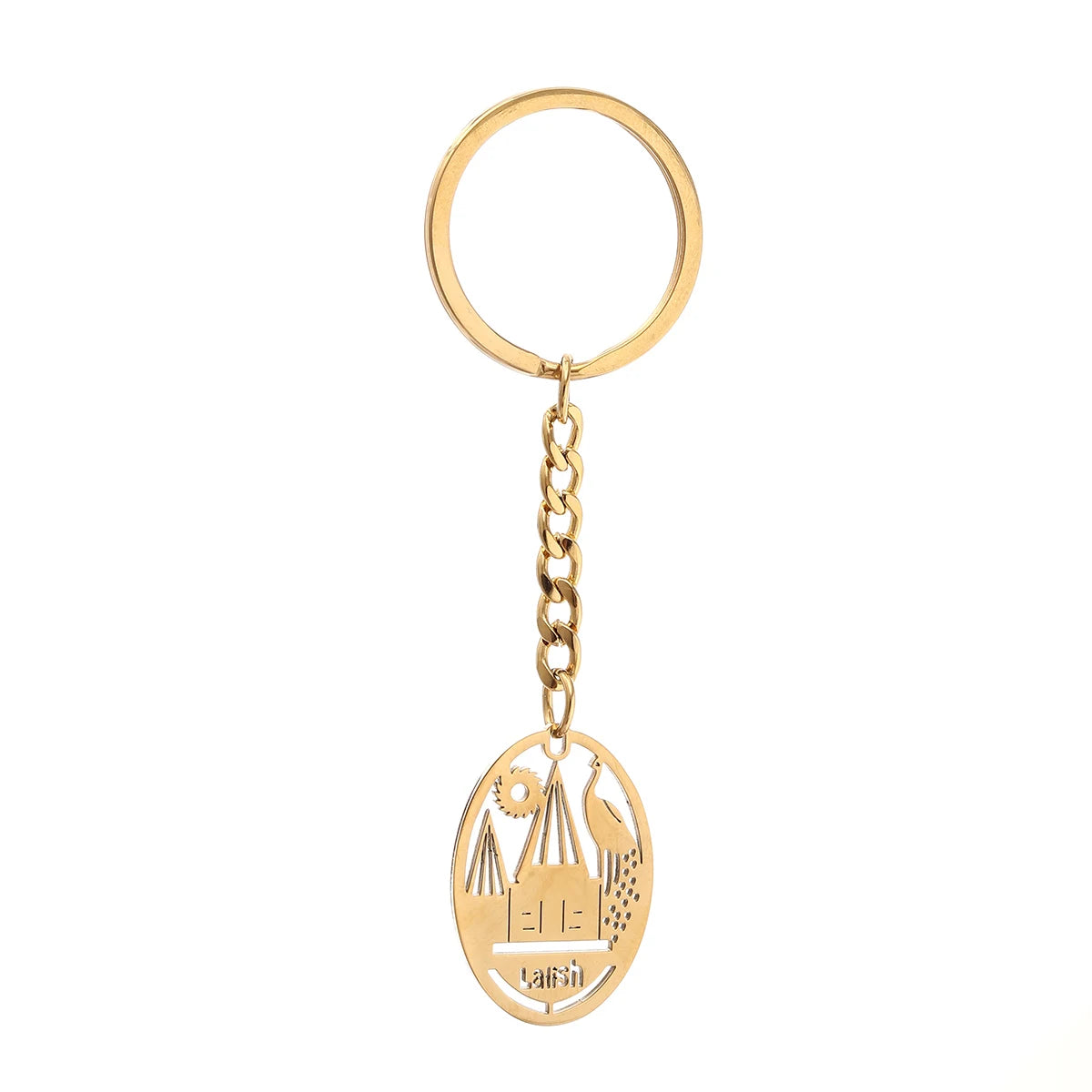 Peacock Yezidi Lalish Keychain