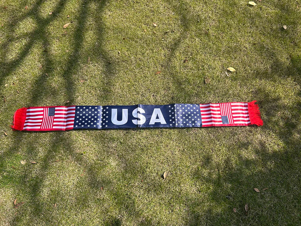 American Flag Scarf