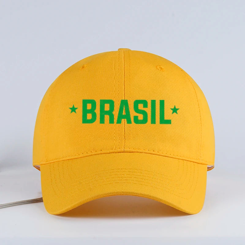 Brazil Flag Baseball Cap Men