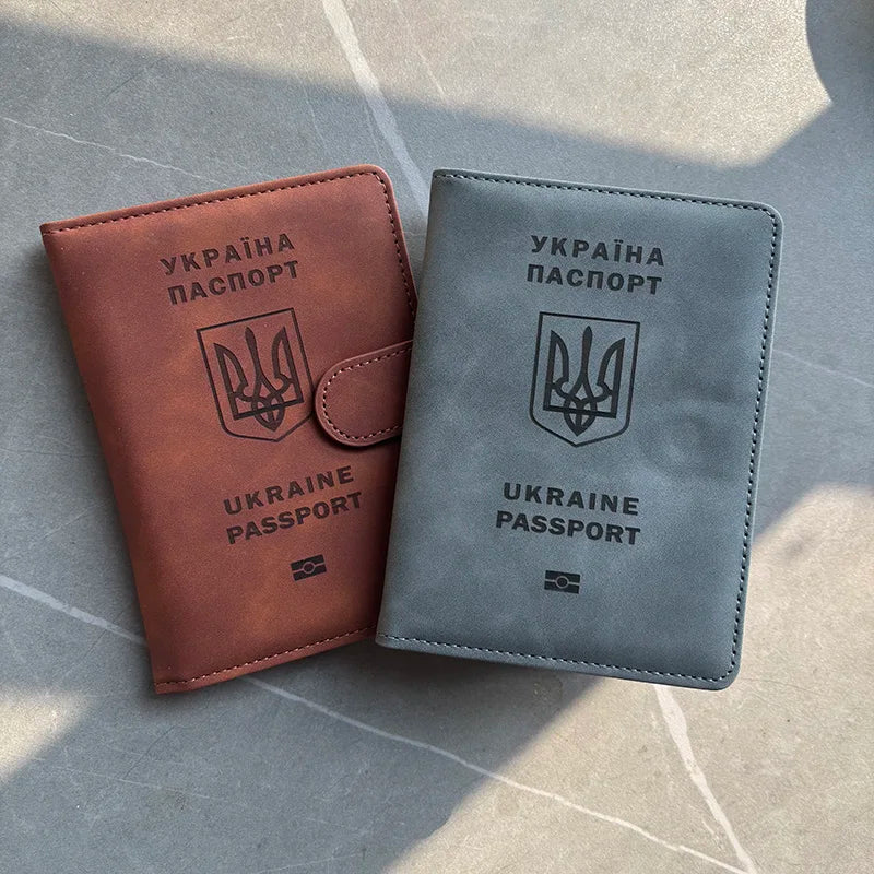 Ukraine Passport Cover Pu Case