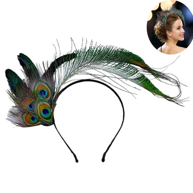 Peacock Headband Accessories