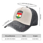 Kurdistan Baseball Cap Unisex Soft Adjustable