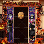 Dia De Los Muertos Porch Sign Banners Mexico Day of The Dead