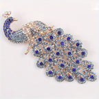 Luxury and fashionable peacock pin