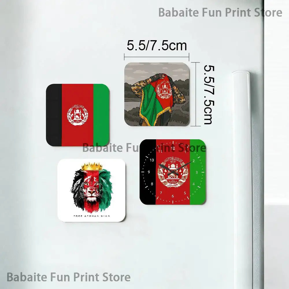 Afghanistan Flag Soft Magnetic Refrigerator