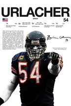 Classic American Football Sports Star Art Poster