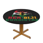 Kurdistan Flag Waterproof Round Tablecloth