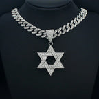 Fashion Star of David Pendant Necklace