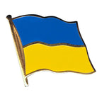 Ukraine Flag Brooch Coat of
